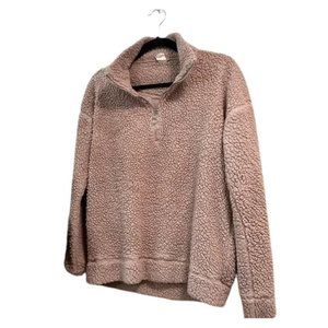 Women’s 1/4 Zip Sherpa